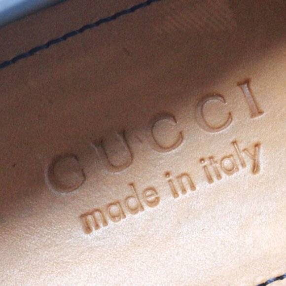 Gucci #50223 Men\'s Interlocking Loafers Size 10.5